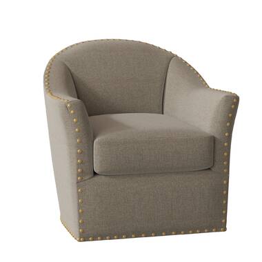 Leominster swivel on sale barrel chair